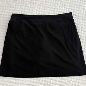 Athleta Black Skort